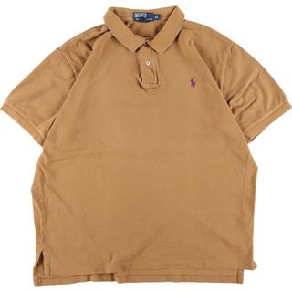 ラルフローレン(Ralph Lauren)の古着 ラルフローレン Ralph Lauren POLO by Ralph Lauren 半袖 ポロシャツ メンズXL /eaa346942(ポロシャツ)