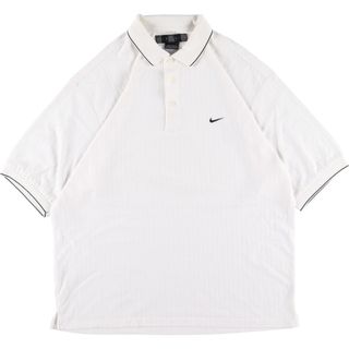 ナイキ(NIKE)の古着 ナイキ NIKE GOLF ゴルフ 半袖 ポロシャツ メンズL /eaa346939(ポロシャツ)