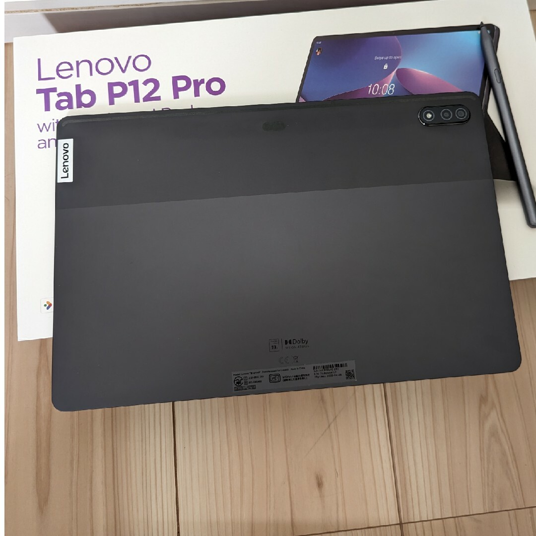 Lenovo(レノボ)のLenovo Tab P12 Pro 256G 国内版 wi-fi ストームグレ スマホ/家電/カメラのPC/タブレット(タブレット)の商品写真