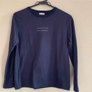 マッキントッシュフィロソフィー(MACKINTOSH PHILOSOPHY)のマッキントッシュフィロソフィー　ロゴプリント　カットソー(Tシャツ(長袖/七分))