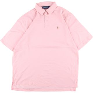 ラルフローレン(Ralph Lauren)の古着 ラルフローレン Ralph Lauren POLO GOLF ポロゴルフ 半袖 ポロシャツ メンズXL /eaa346986(ポロシャツ)