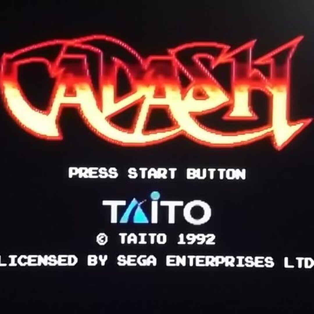 海外 北米GENESIS版 メガドライブ CADASH カダッシュ タイトー-