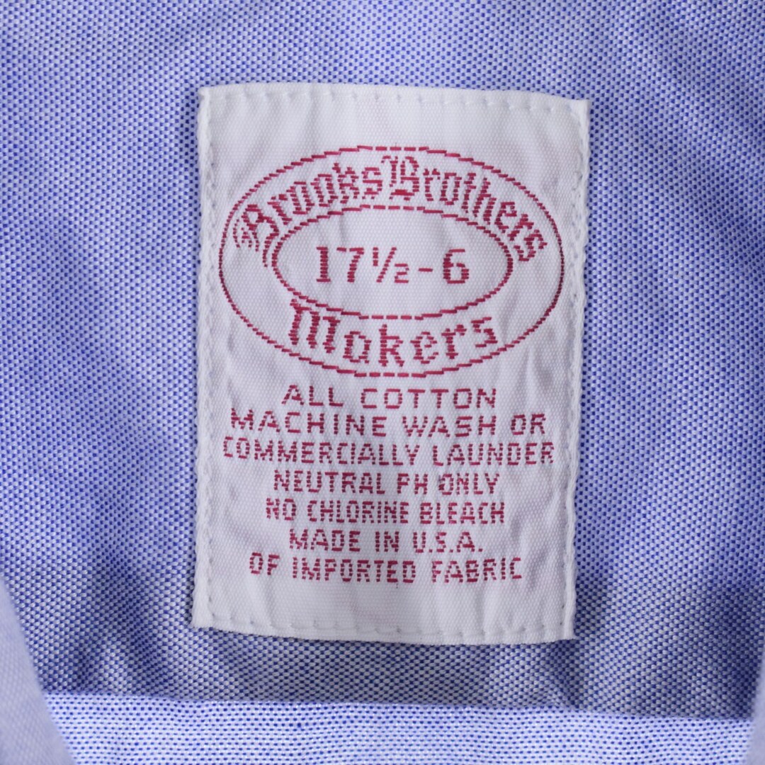 90年代 ブルックスブラザーズ Brooks Brothers MAKERS 長袖 コットンシャツ USA製 メンズXL ヴィンテージ /eaa347997