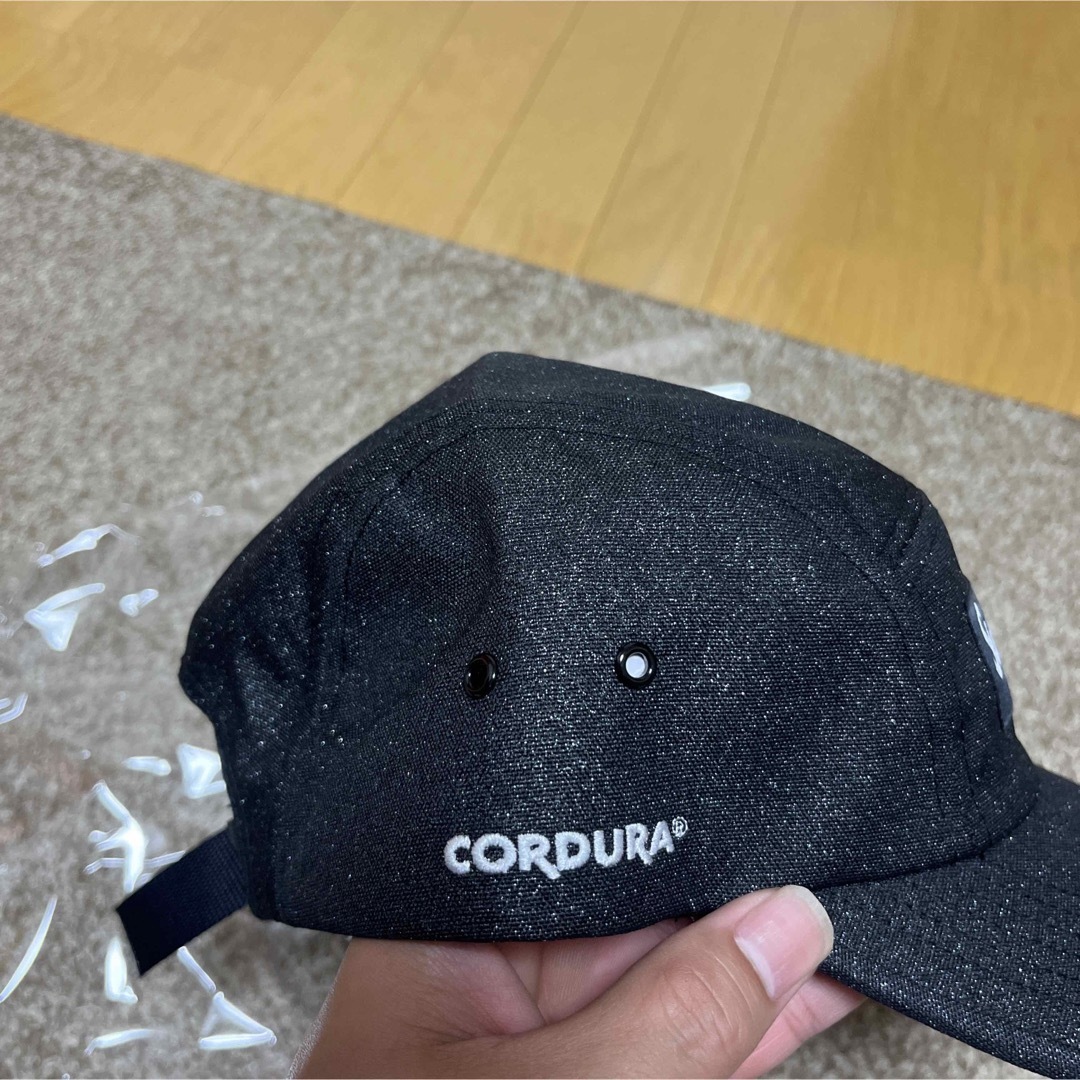 Supreme Glitter Cordura Camp Cap 'White