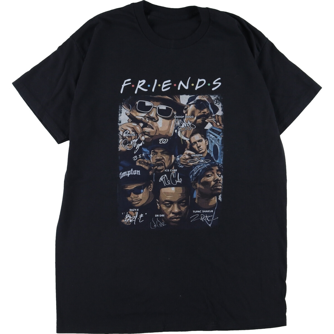 不明着丈FRIENDS バンドTシャツ バンT ラップT メンズL /eaa343239