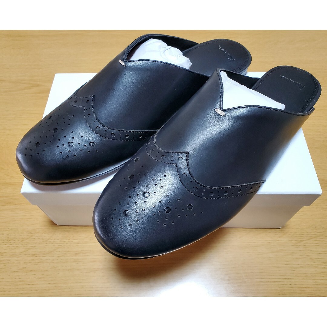 キネマ　kinema wing tip leather sandals