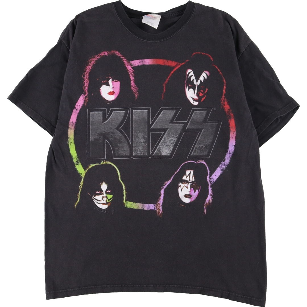 ヘインズ Hanes KISS キッス バンドTシャツ バンT メンズL /eaa346950