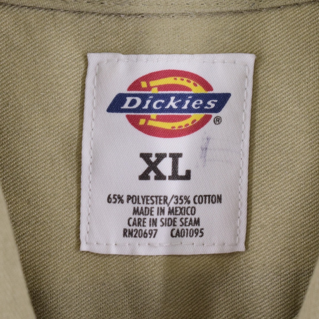 Dickies(ディッキーズ)の古着 ディッキーズ Dickies 半袖 ワークシャツ メンズXL /eaa346408 メンズのトップス(シャツ)の商品写真