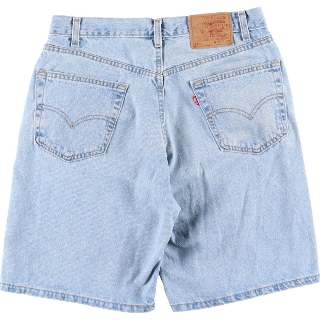 Levi's(リーバイス)の古着 00年代 リーバイス Levi's 550 RELAXED FIT デニムショーツ ショートパンツ USA製 メンズw35 /eaa345699 メンズのパンツ(ショートパンツ)の商品写真