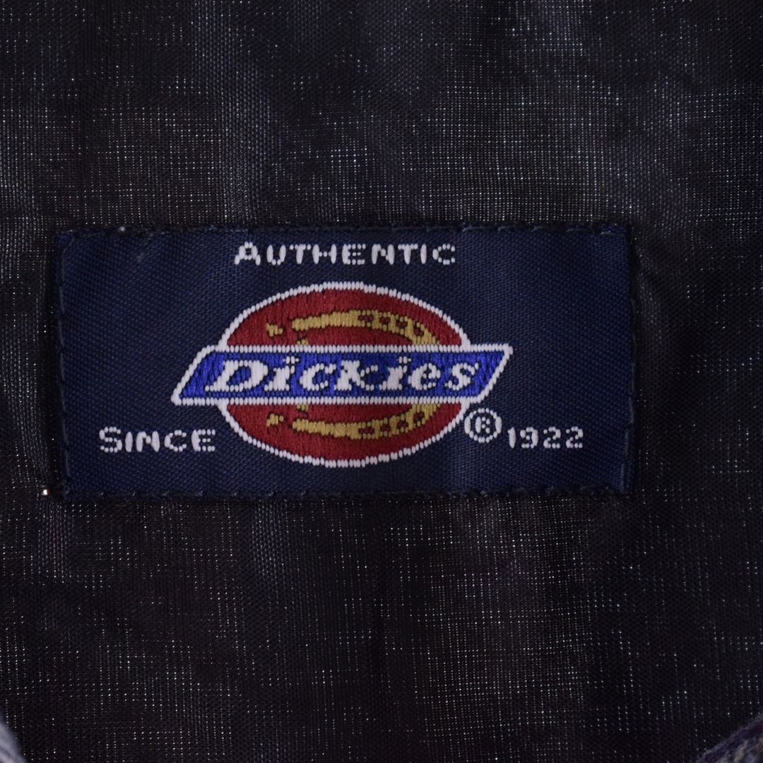 ディッキーズ Dickies チェック柄 長袖 プリントネルシャツ メンズL /eaa346824