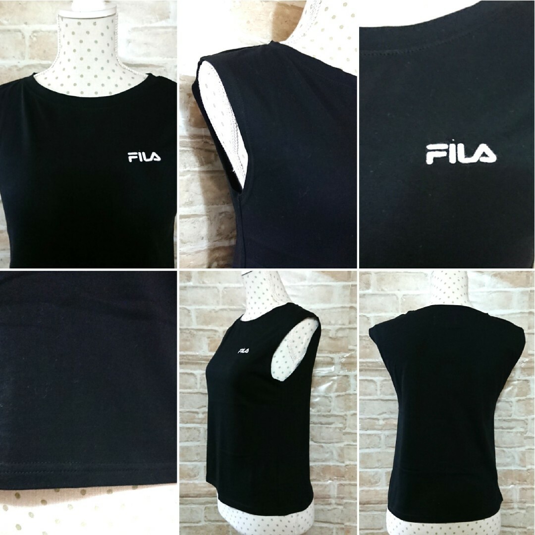 FILA(フィラ)のノースリ2色セット♡FILA フィラ マーキュリーデュオ 未使用 タグ付き レディースのトップス(Tシャツ(半袖/袖なし))の商品写真