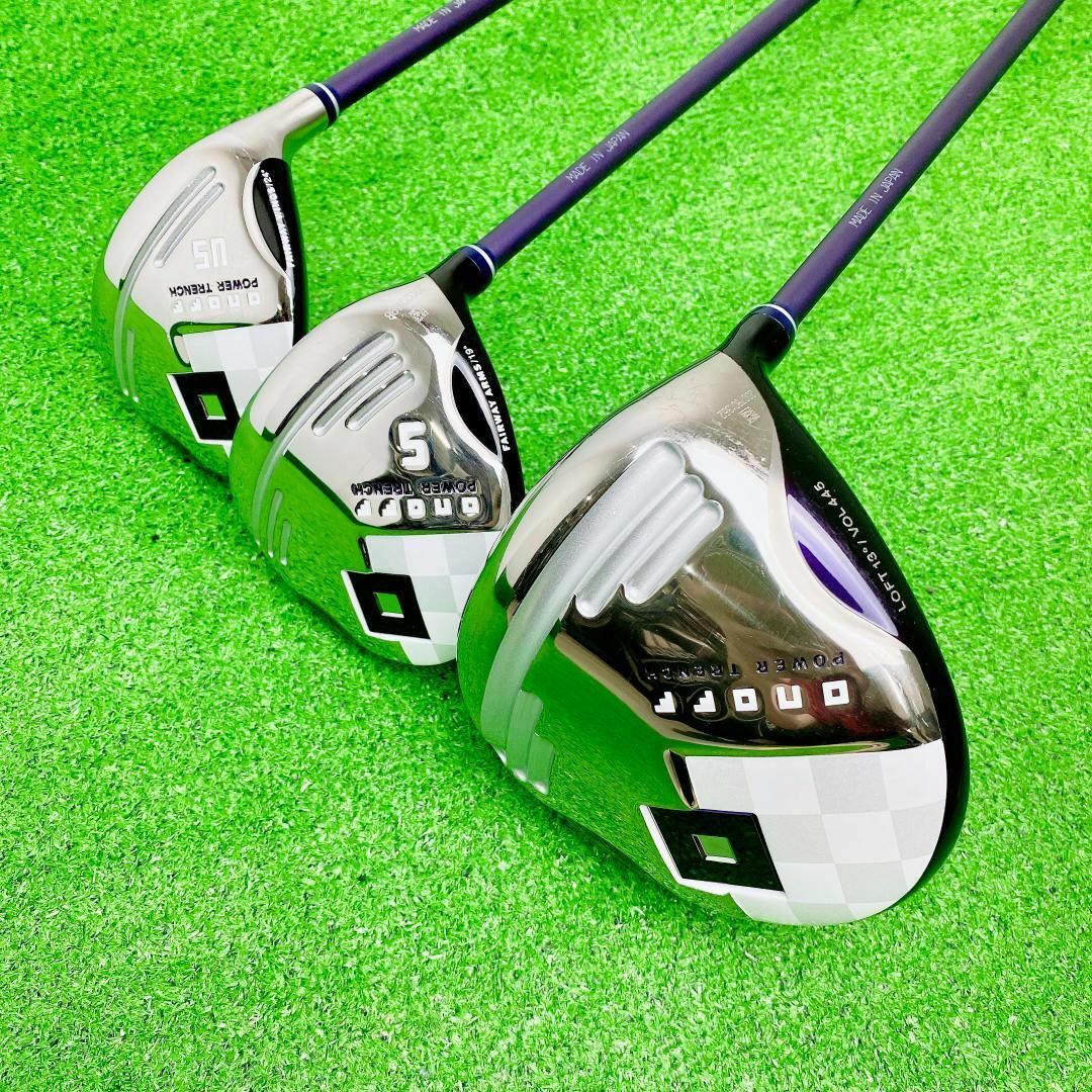 【超美品☆2021年モデル】オノフ レディース ゴルフクラブ 3本セット (L)