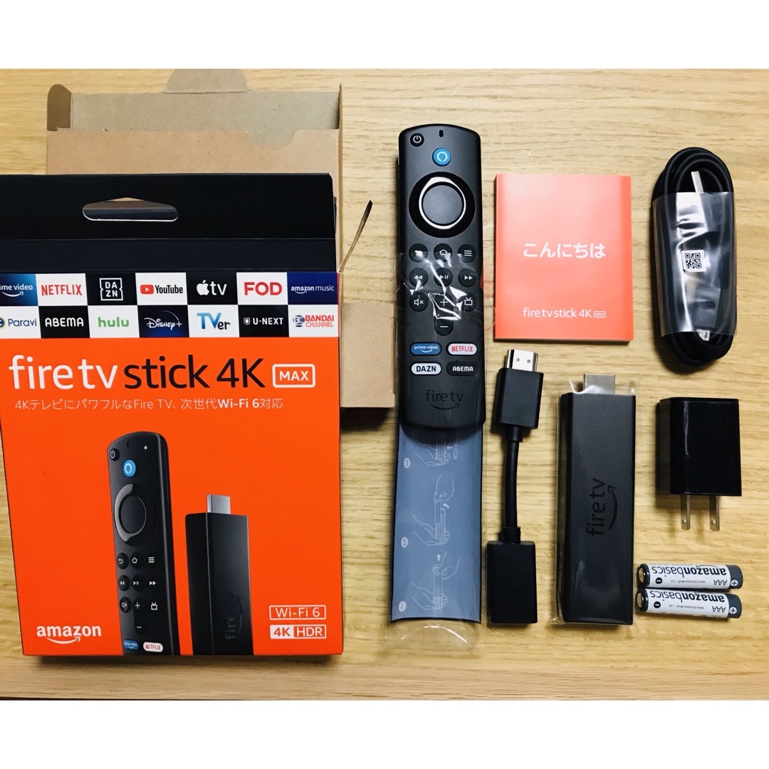 Amazon Fire TV Stick 4K Max ファイヤースティック