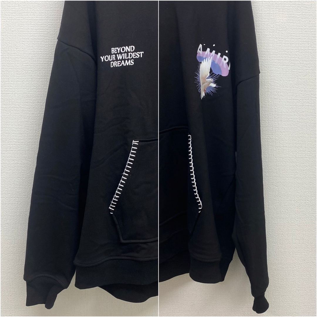 【新品】AMIRI アミリ hoodie パーカー XLサイズ