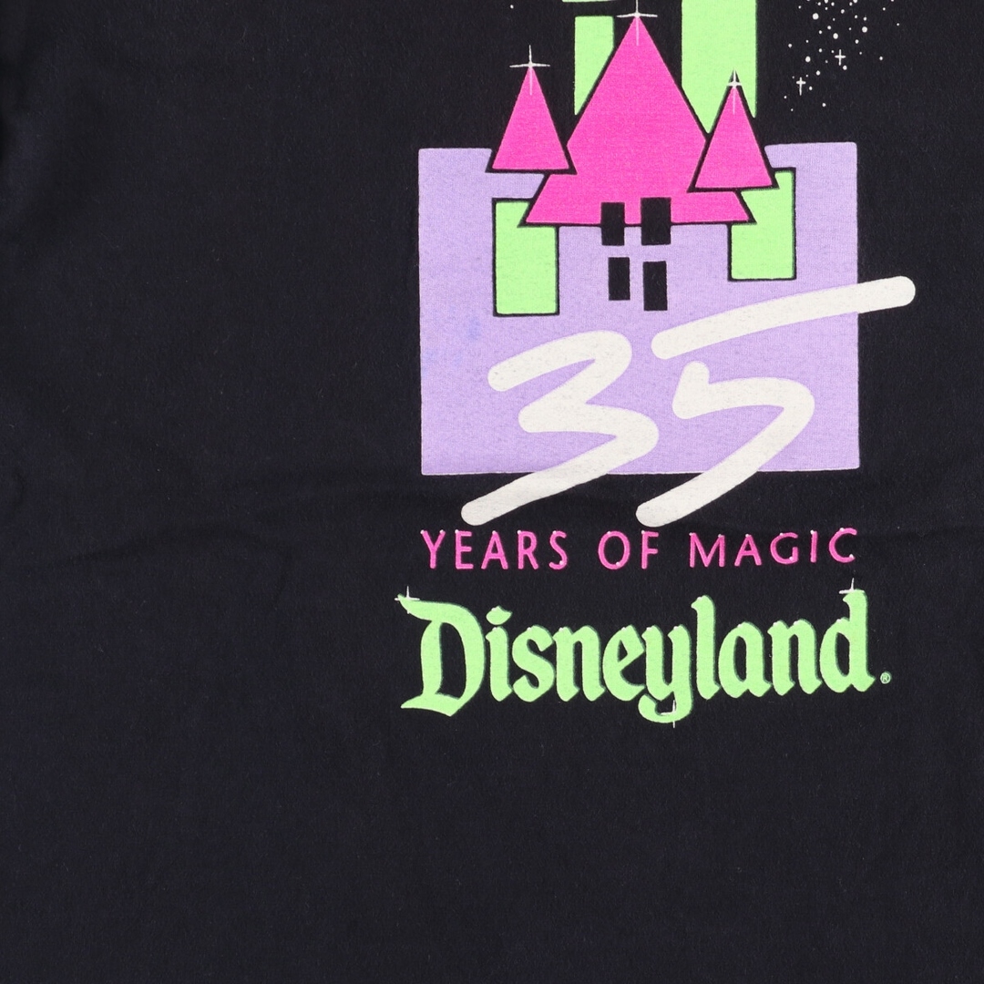 プリント生産国90年代 DISNEY LAND 35 YEARS OF MAGIC プリントTシャツ USA製 メンズM ヴィンテージ /eaa346153