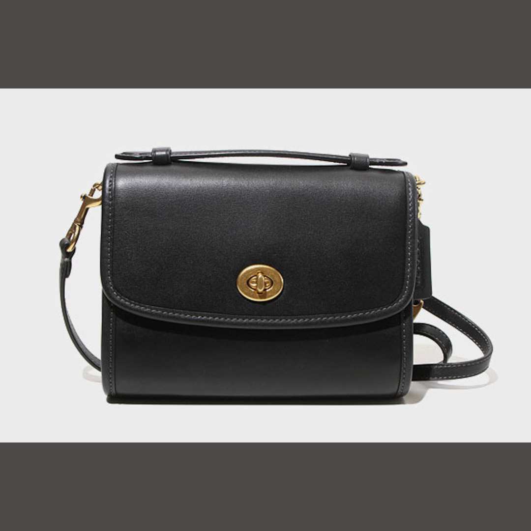 シリアルシール付 23SS COACH コーチ キップ ターンロック ショルダー