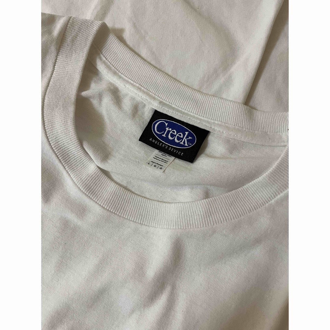 1LDK SELECT(ワンエルディーケーセレクト)のcreek angler’s device Tシャツ Lサイズ メンズのトップス(Tシャツ/カットソー(半袖/袖なし))の商品写真