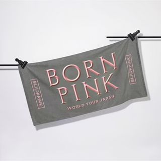 ブラックピンク(BLACKPINK)のBLACKPINK BORN PINK バスタオル(アイドルグッズ)