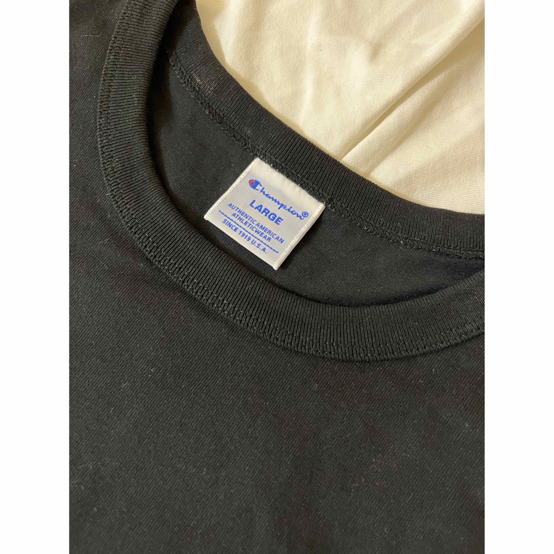 1LDK SELECT(ワンエルディーケーセレクト)のChampion x BEAMS / POCKET T-SHIRT  ミンナノ メンズのトップス(Tシャツ/カットソー(半袖/袖なし))の商品写真