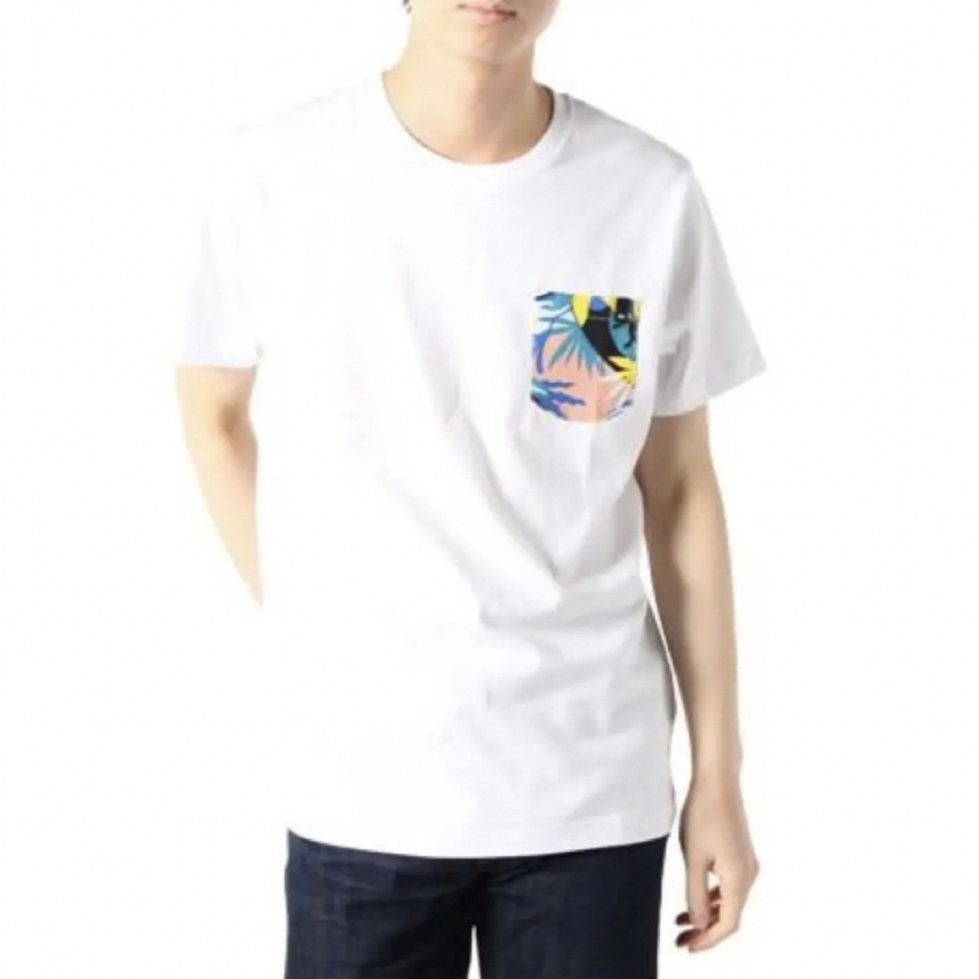 QUIKSILVER(クイックシルバー)の送料無料 新品 QUIKSILVER 半袖Tシャツ SHORT ST L WHT メンズのトップス(Tシャツ/カットソー(半袖/袖なし))の商品写真