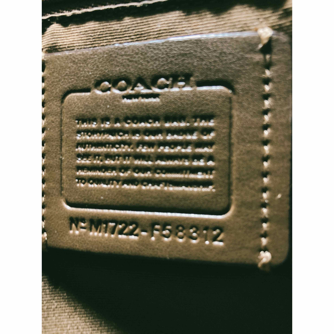 COACH  2way  シグネチャー　ショルダーバッグ  コーチ　ボストン