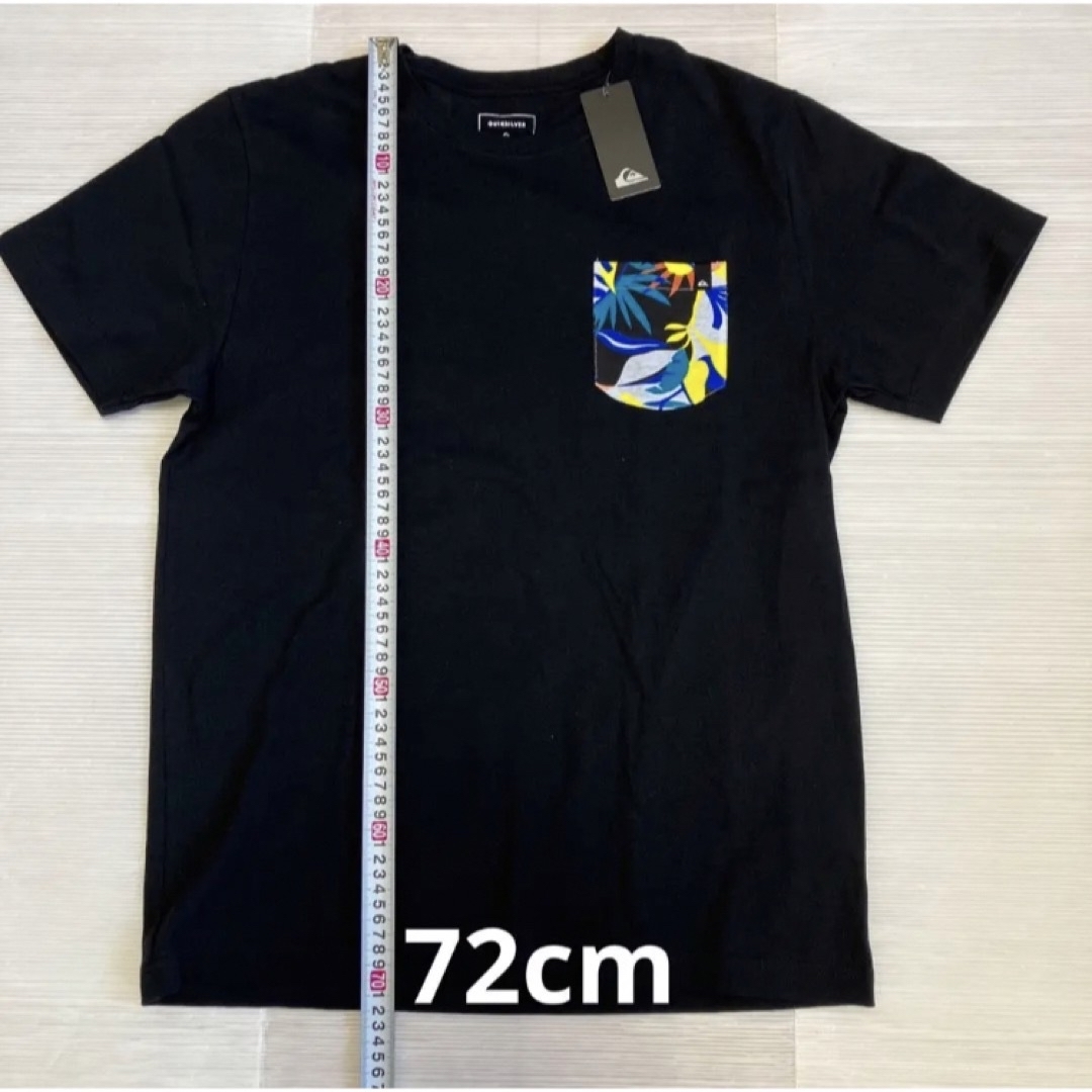 QUIKSILVER(クイックシルバー)の送料無料 新品 QUIKSILVER 半袖Tシャツ SHORT ST L BLK メンズのトップス(Tシャツ/カットソー(半袖/袖なし))の商品写真