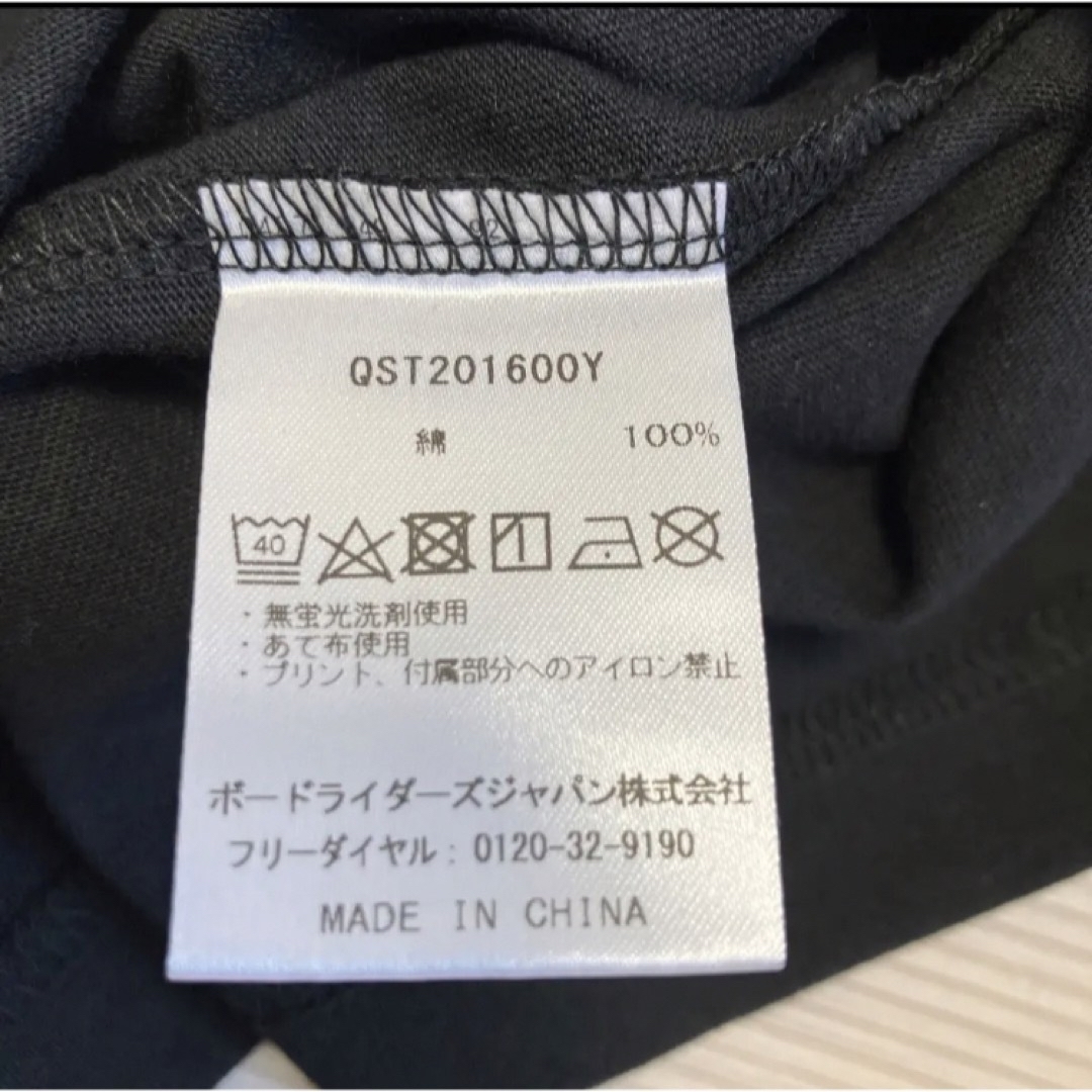 QUIKSILVER(クイックシルバー)の送料無料 新品 QUIKSILVER 半袖Tシャツ SHORT ST L BLK メンズのトップス(Tシャツ/カットソー(半袖/袖なし))の商品写真