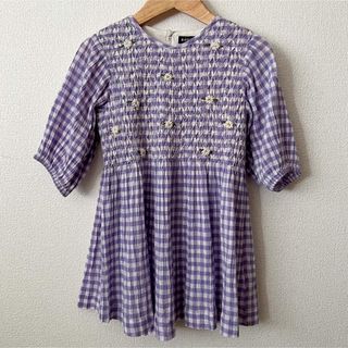 ソーアプルーム(SOOR PLOOM)のbonjour diary 22ss 12yチェックブラウス(ブラウス)