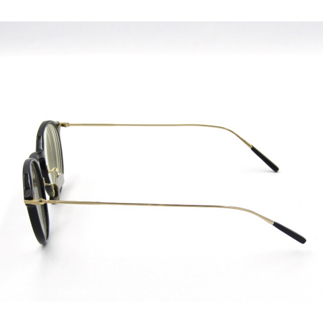 美品 】EYEVAN7285 749 c.1002 ブラック/ゴールド-