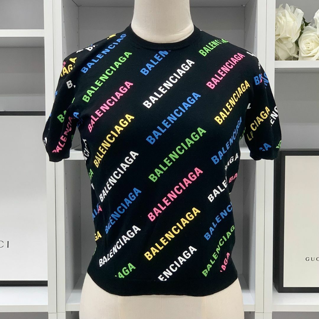 BALENCIAGA バレンシアガ Logo Cotton Tシャツ