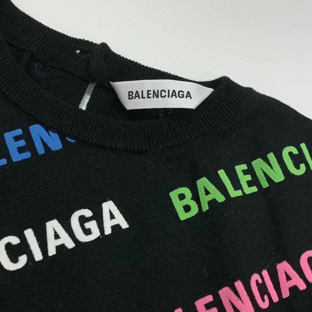 BALENCIAGA UNIFORM ロゴ　ユニホーム　正規　美品　黒