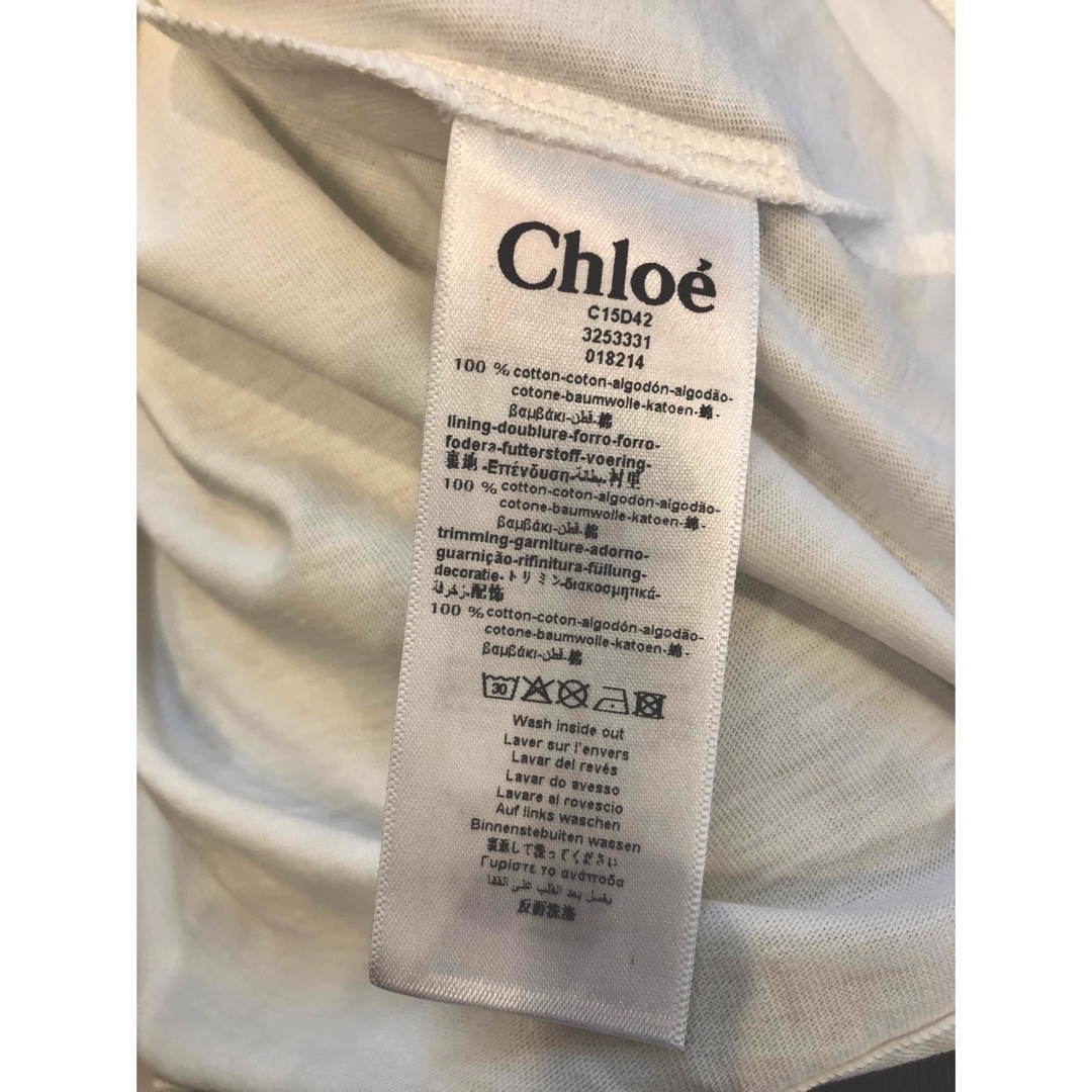 Chloe(クロエ)のタグ付き未使用⭐︎クロエ　Tシャツ　12A(150) キッズ/ベビー/マタニティのキッズ服女の子用(90cm~)(Tシャツ/カットソー)の商品写真