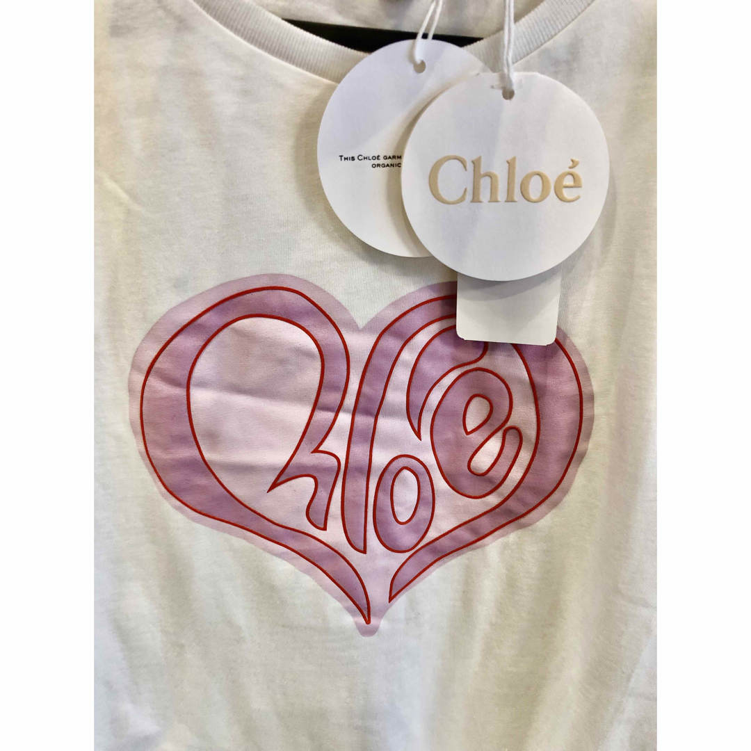 Chloe(クロエ)のタグ付き未使用⭐︎クロエ　Tシャツ　12A(150) キッズ/ベビー/マタニティのキッズ服女の子用(90cm~)(Tシャツ/カットソー)の商品写真