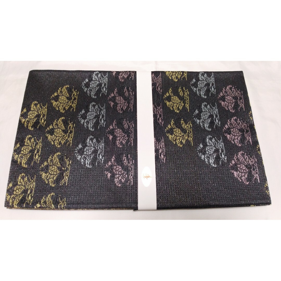 仕立て済み新品☆袋帯《リバーシブル・名物裂抽象文様》-