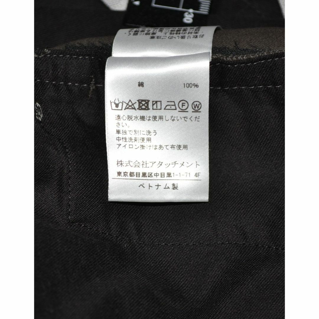 KAZUYUKI KUMAGAI ATTACHMENT(カズユキクマガイアタッチメント)の新品 KAZUYUKI KUMAGAI 強撚ギャバワイドパンツ 2 メンズのパンツ(その他)の商品写真
