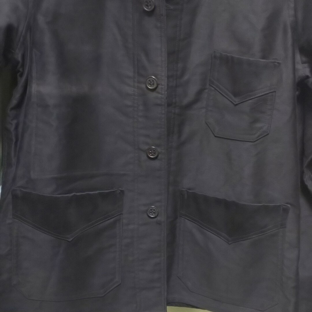 ブラックモールスキンVポケ40s～50s メンズのジャケット/アウター(その他)の商品写真