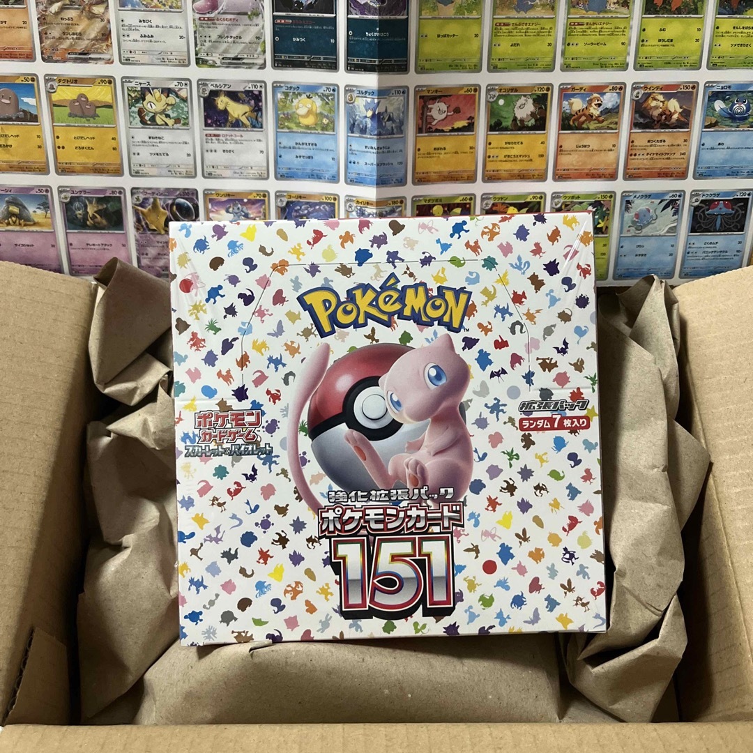 ポケモンカード 151 Box シュリンク付き