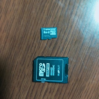 MicroSDカード　8GB(その他)