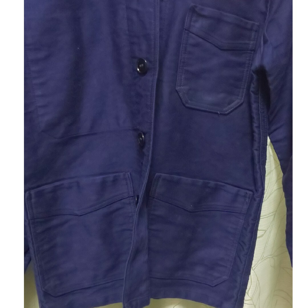 デッドストック 50～60sモールスキン フレンチワーク メンズのジャケット/アウター(ミリタリージャケット)の商品写真