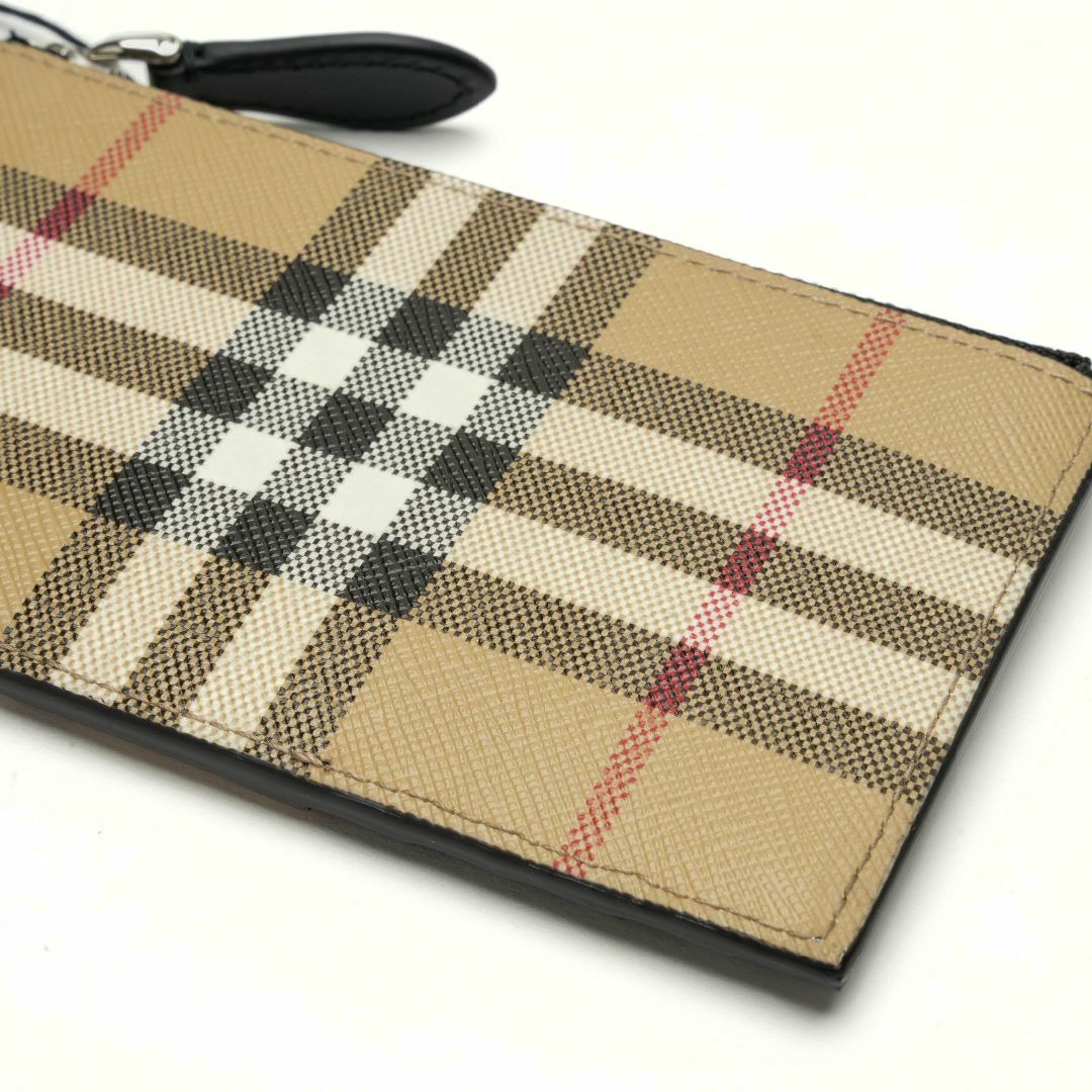 BURBERRY - 新品 BURBERRY ヴィンテージチェック ジップカードケースの