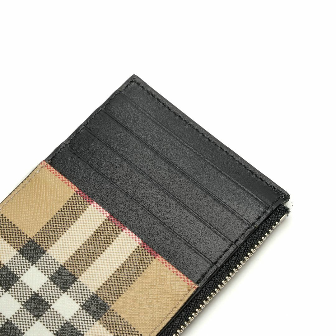 BURBERRY - 新品 BURBERRY ヴィンテージチェック ジップカードケースの