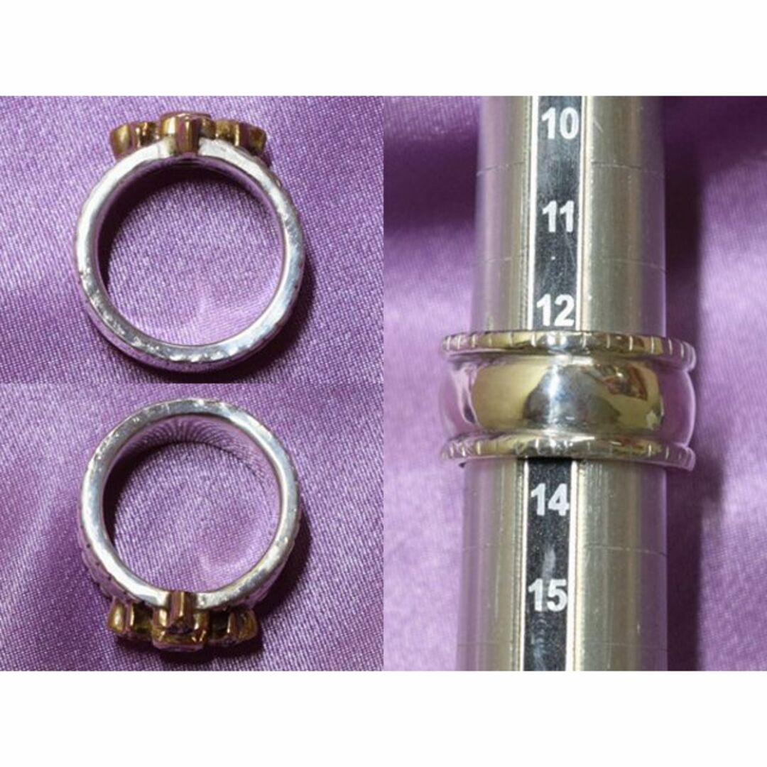 Loree Rodkin(ローリーロドキン)のWide Ridged Band w/18K Large Fancy Cross レディースのアクセサリー(リング(指輪))の商品写真