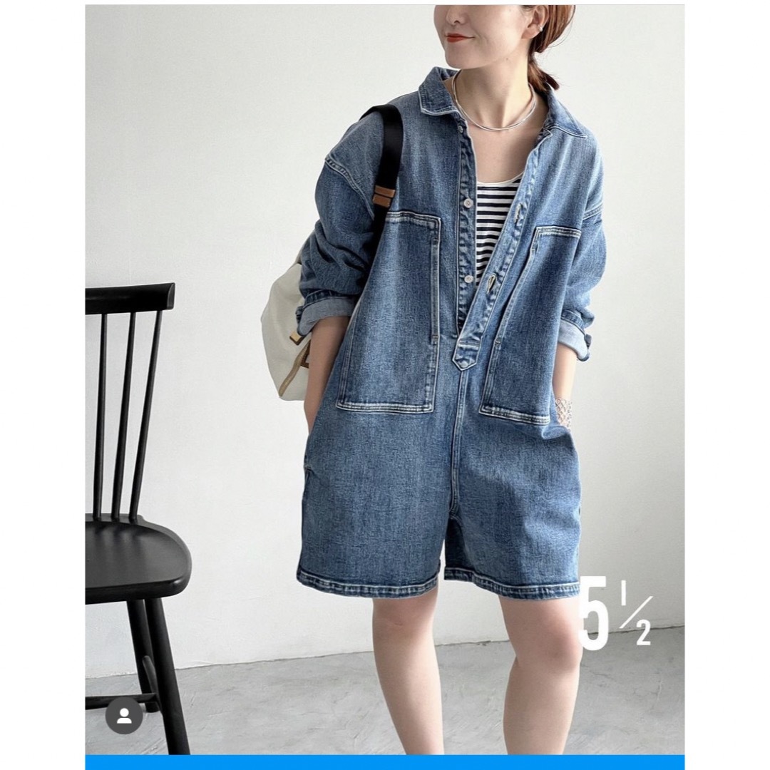 5 1/2 ARMY DENIM JUMPSUIT | フリマアプリ ラクマ