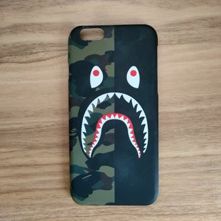 アベイシングエイプ(A BATHING APE)のiPhone6 アベイシングエイプ Shark 601d(iPhoneケース)