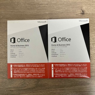 Microsoft Office 2013 Home&Business 2個(PC周辺機器)