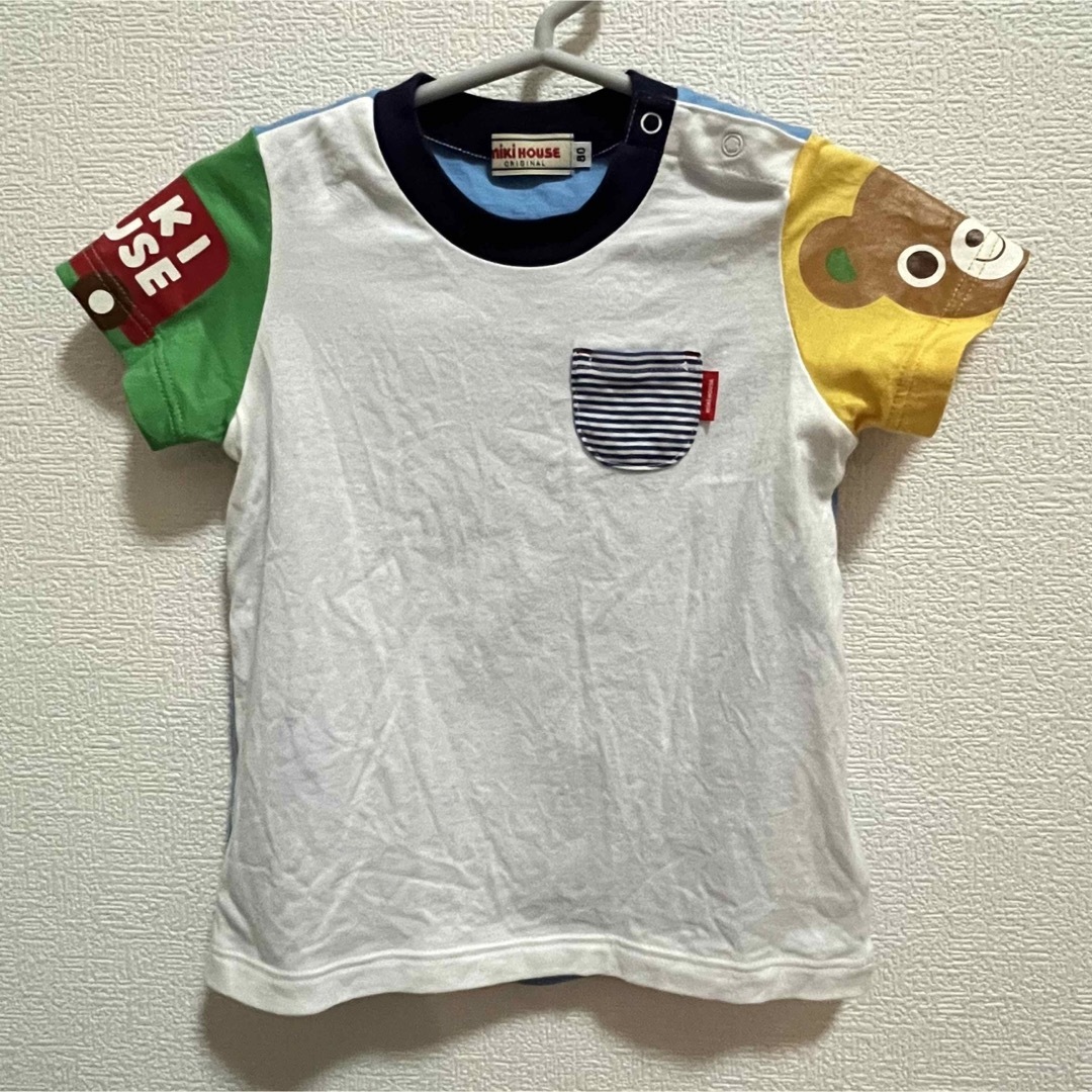 mikihouse(ミキハウス)のミキハウス 半袖 Tシャツ 80 キッズ/ベビー/マタニティのベビー服(~85cm)(Ｔシャツ)の商品写真