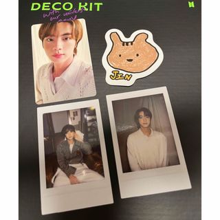 ボウダンショウネンダン(防弾少年団(BTS))のBTS  DECO KITデコキット ジン チェキ トレカ ステッカー(K-POP/アジア)