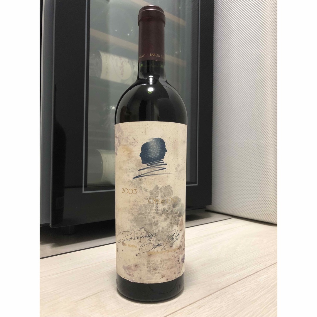 飲み頃2037年まで 】オーパスワン 2003 セラー管理 液面良好 - ワイン
