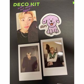 ボウダンショウネンダン(防弾少年団(BTS))のBTS  DECO KITデコキット ナム チェキ トレカ ステッカー(K-POP/アジア)