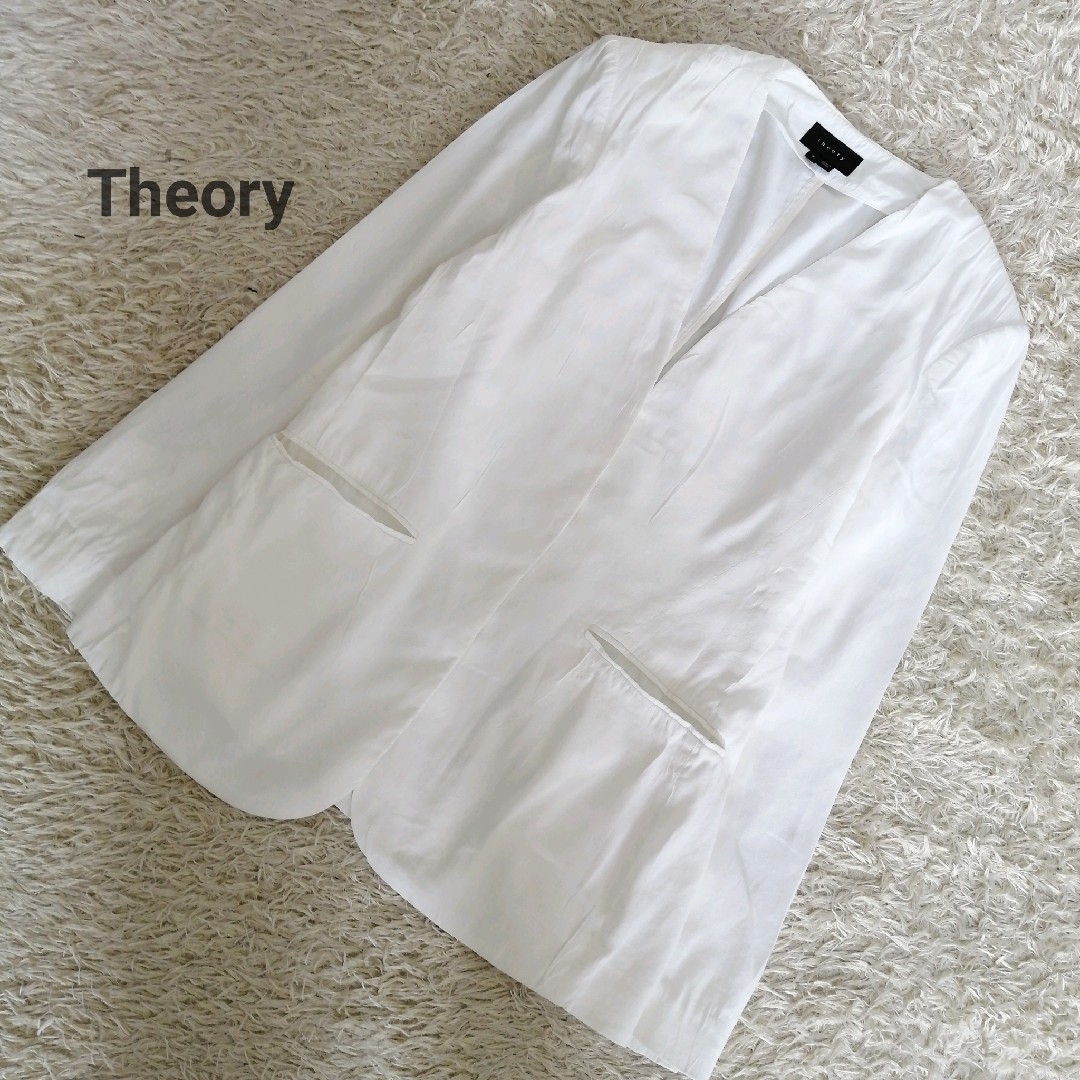 theory ノーカラージャケット　サイズ:2